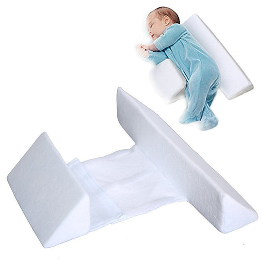 DreamNest Anti-Roll Baby Pillow – Safe & Comfortable Side Sleeping