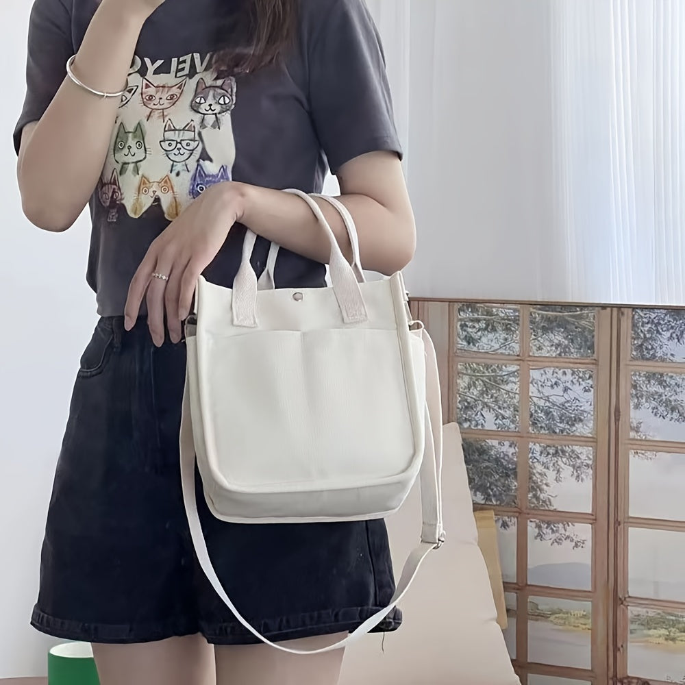 SmartCarry Portable Shoulder Bag – Magnetic Closure with Multiple Pockets