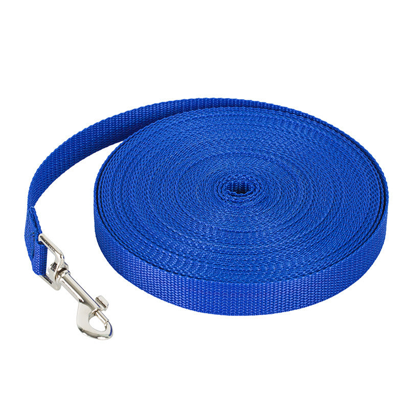 Long Nylon Dog Leash – Perfect for Training and Outdoor Activities
