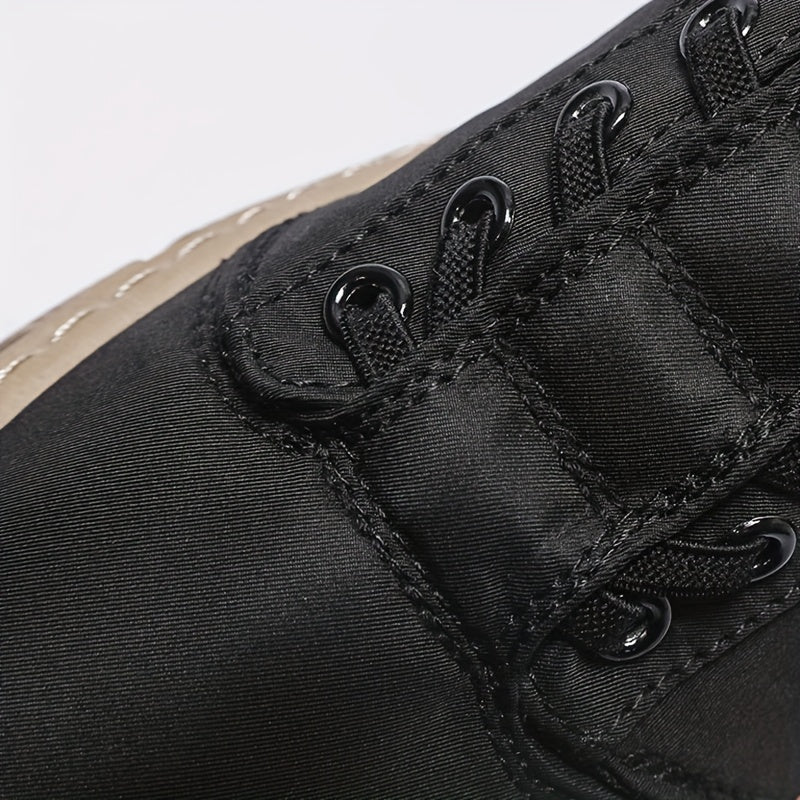 Solid Men's Casual Skate Shoes – Comfortable and Safe for Outdoor