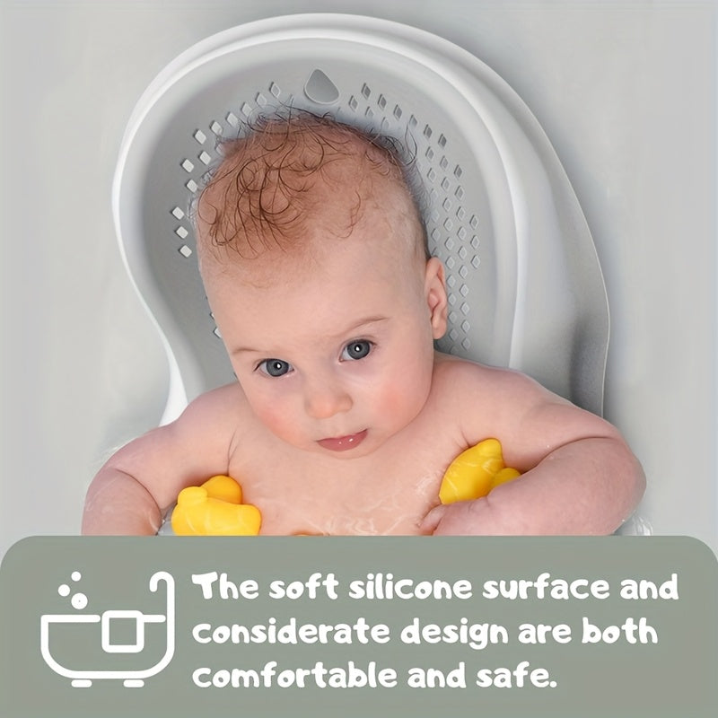 SafeNest Baby Bath Seat – Ergonomic & Ventilated Support