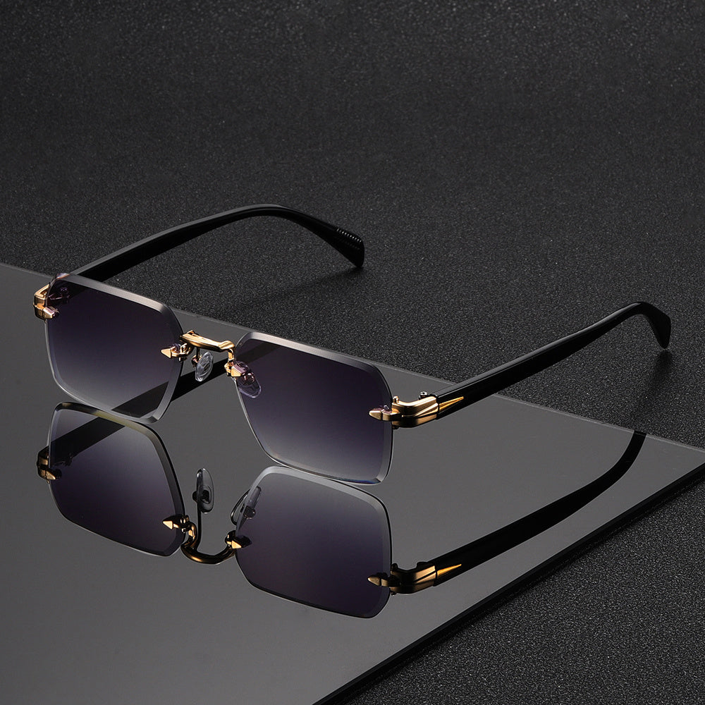 Rimless Square Glasses for Men – Elegance and Comfort in One