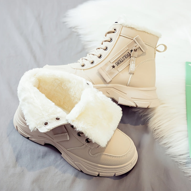 Winter Comfort Boots for Women – Warm Ankle Boots with Stylish Design