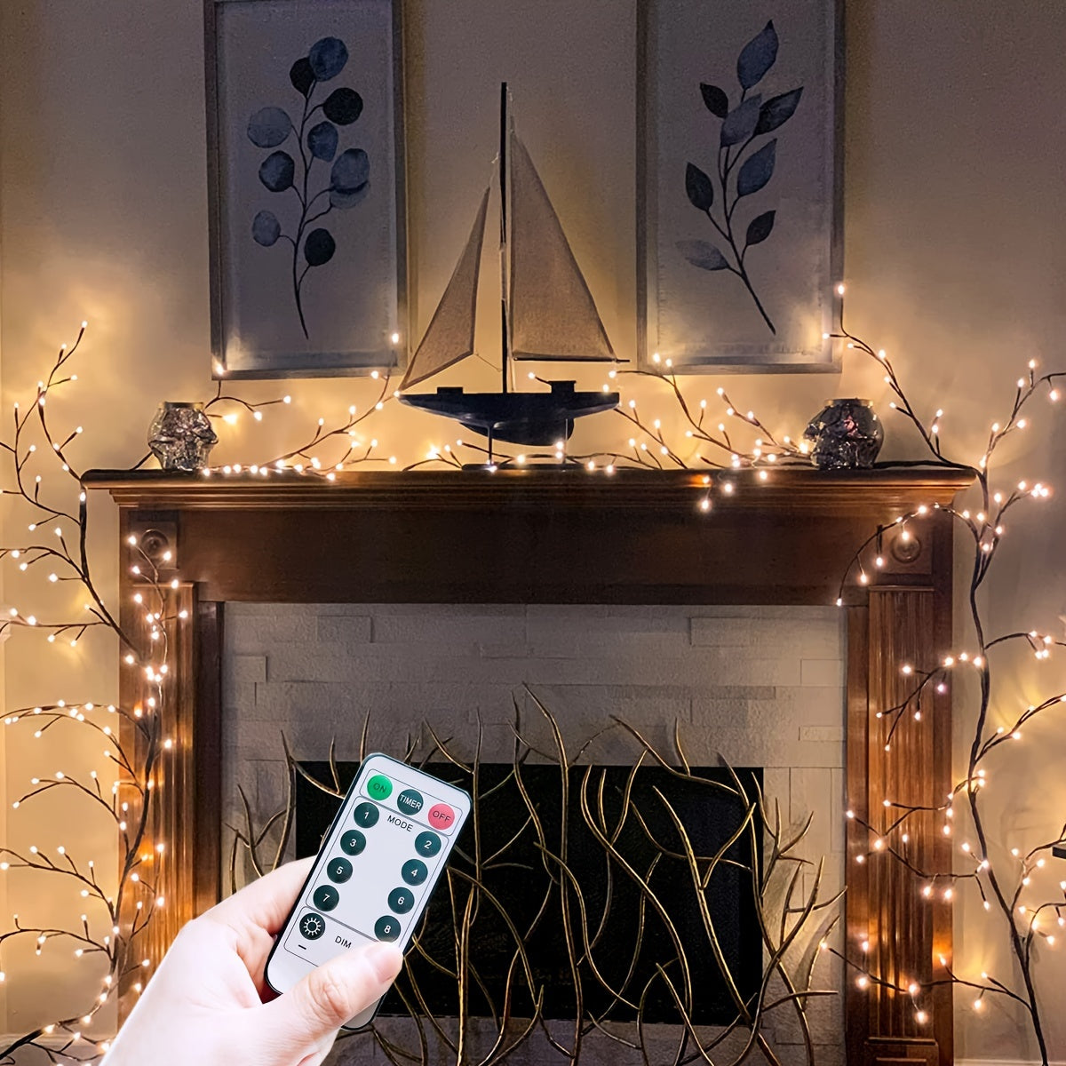 Enchanting LED Branch Lighting – For a Magical Atmosphere