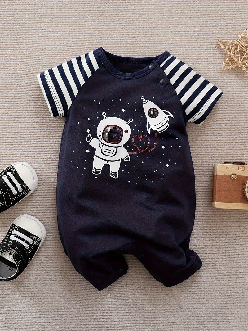 Spatial Adventures – Baby Onesie with Astronaut Print