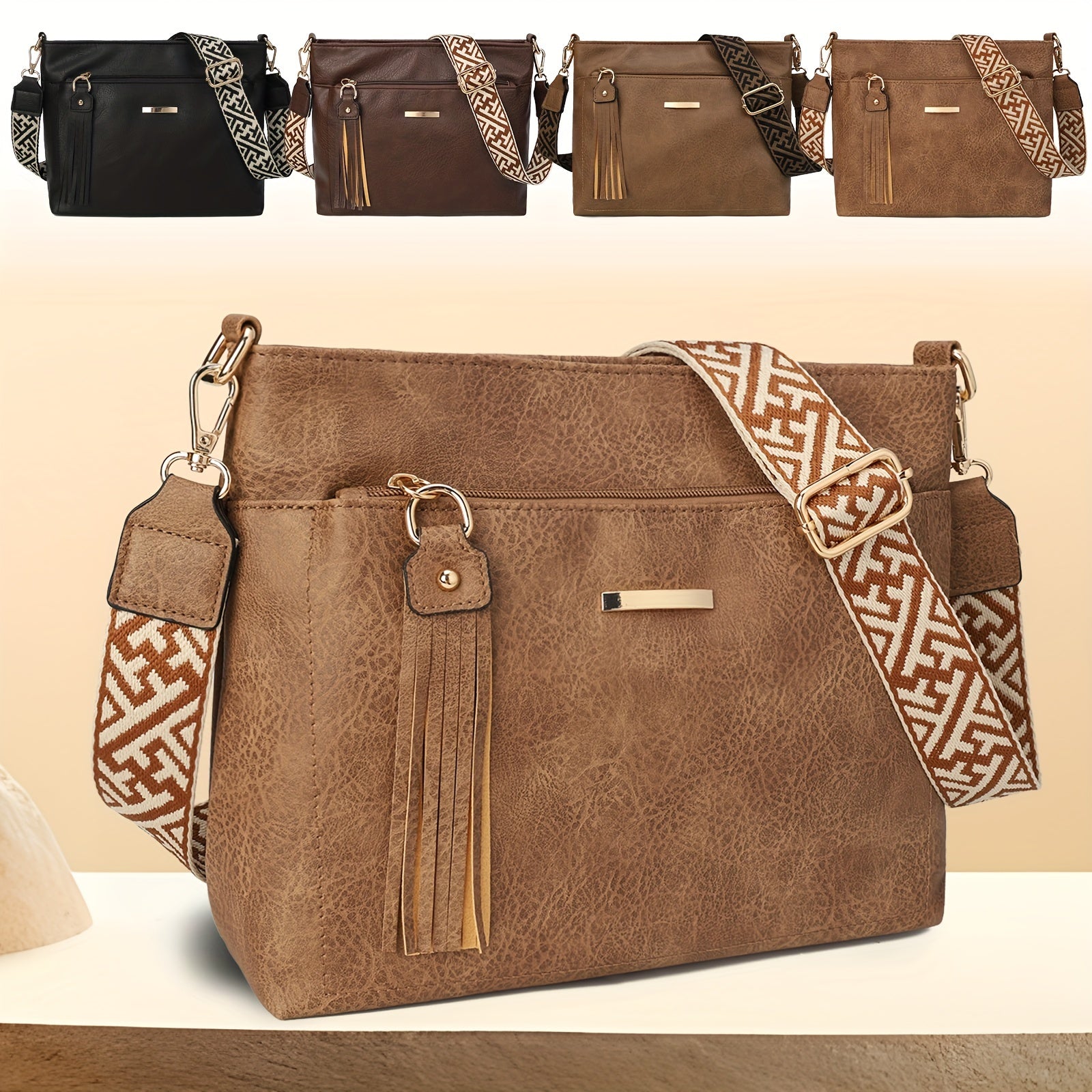 Chic PU Shoulder Bag – Stylish and Spacious for Any Occasion