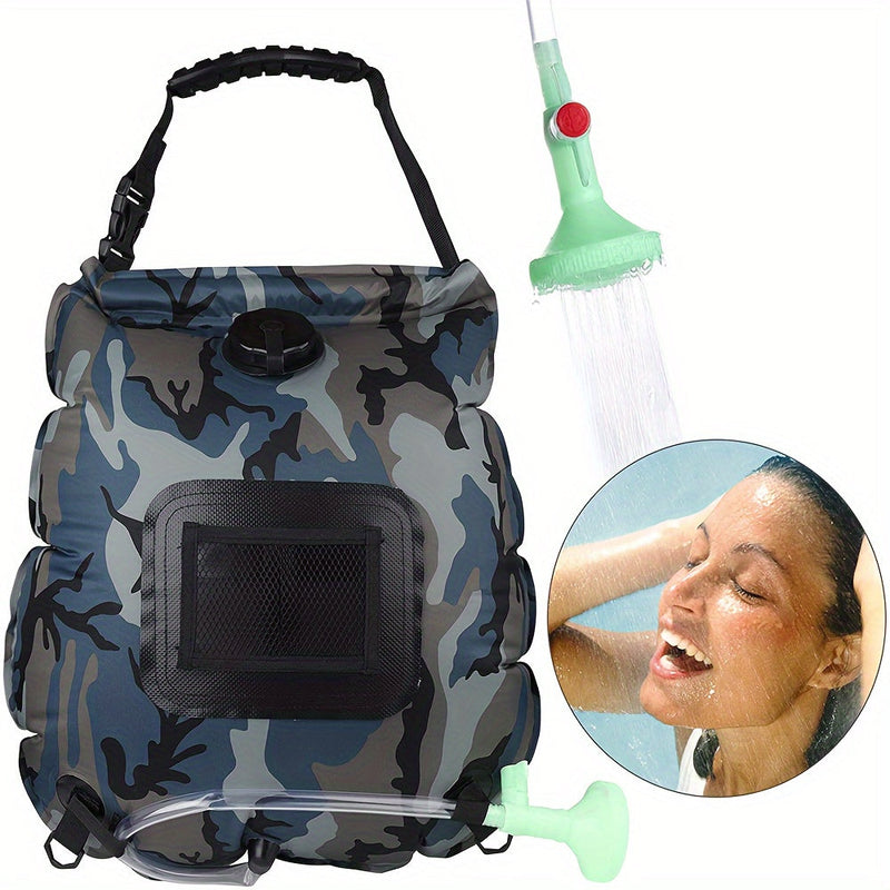 SunnyFlow Solar Shower Bag – Practical, Leakproof, and with Temperature Meter
