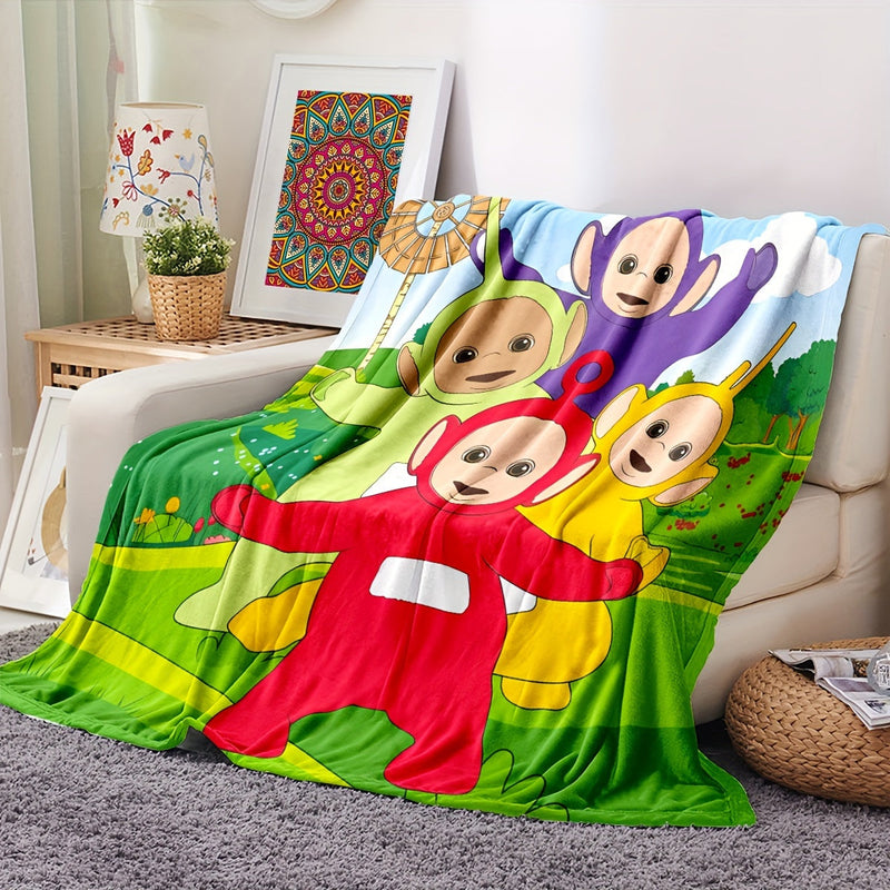 Teletubbies Blanket - For Children, Soft and Versatile