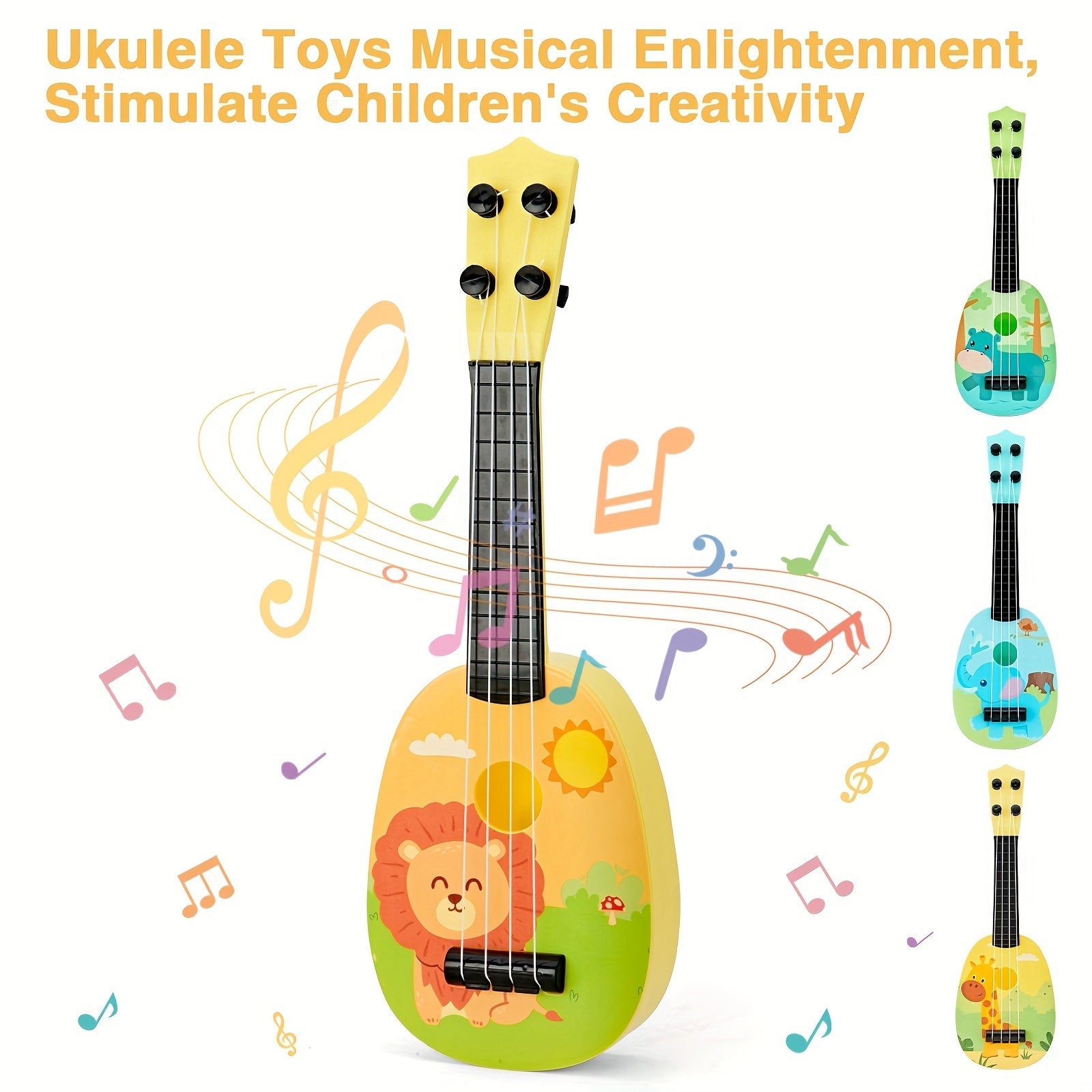 Cute Ukulele for Kids – Cheerful and Colorful Music Toy for Beginners