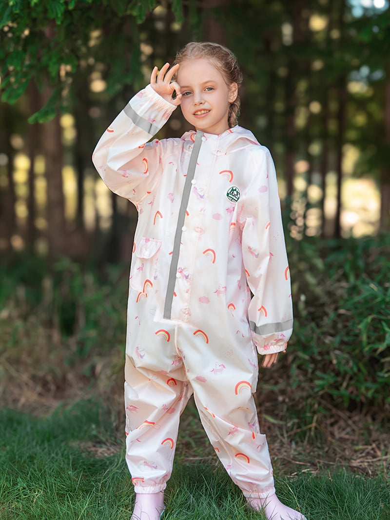Kids' Dinosaur Rain Suit – Protective and Comfortable for Outdoor Adventures