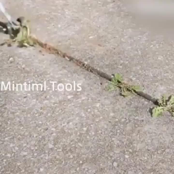 Weed Roller for Tile Joints – No Bending Required