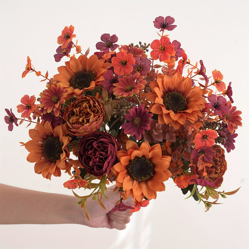 Autumn Flower Arrangement Set – Colourful and Atmospheric for Any Space