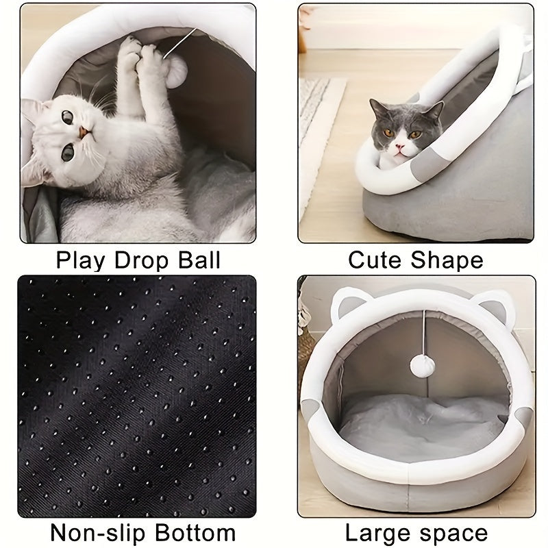 Cozy Cat House - The Perfect Play and Sleep Spot for Your Cat