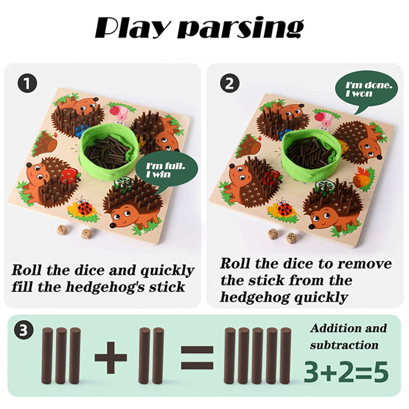 Educational Hedgehog Game - For Learning and Fun