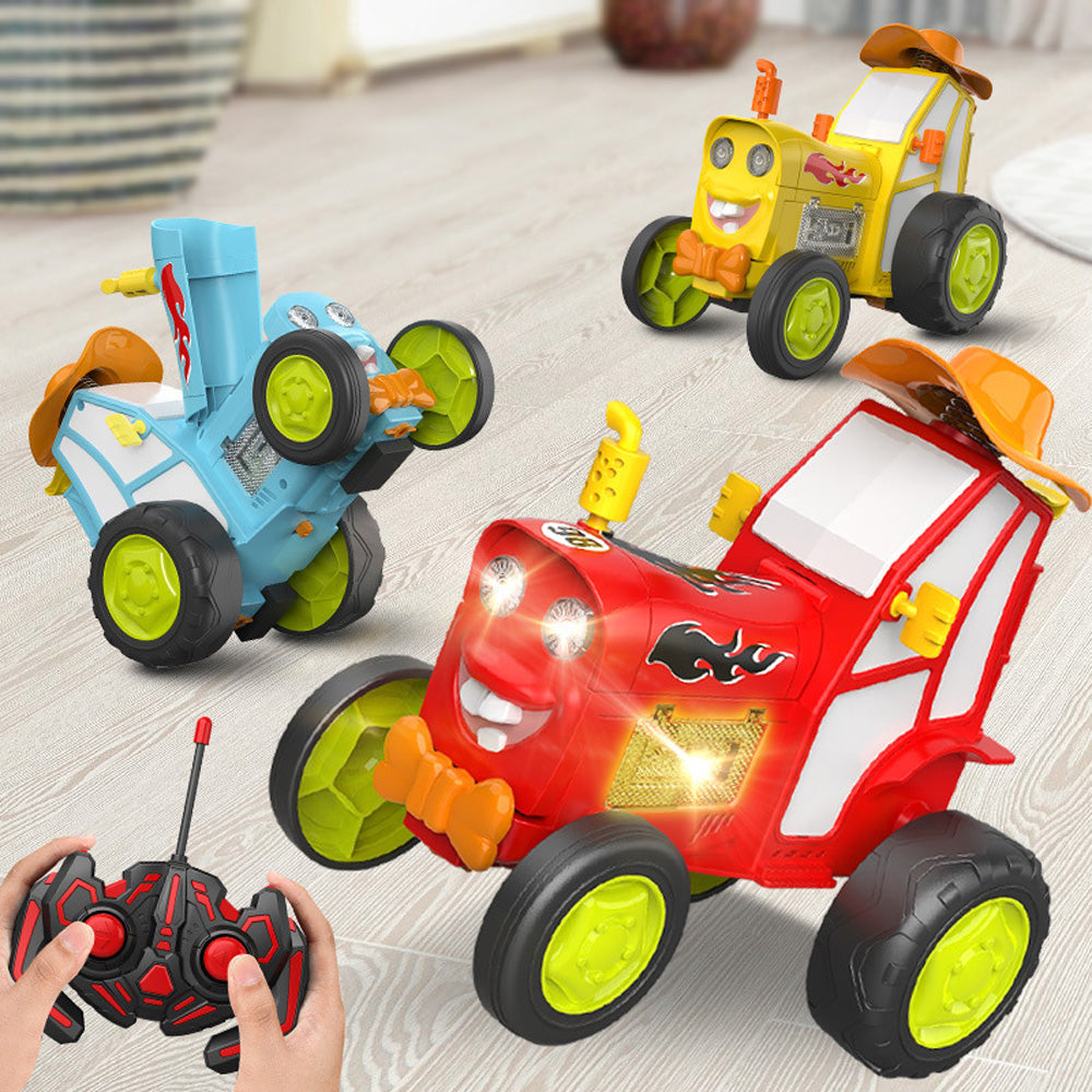 Cheerful Tractor Adventures – For the Little Racer