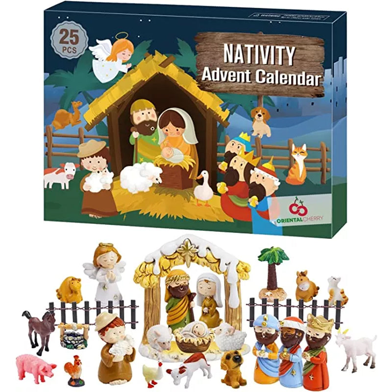 Christmas Nativity Advent Calendar - For a magical Christmas experience