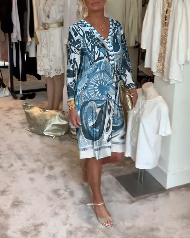 Vintage Vibe Dress - Elegant and Comfortable for Any Occasion