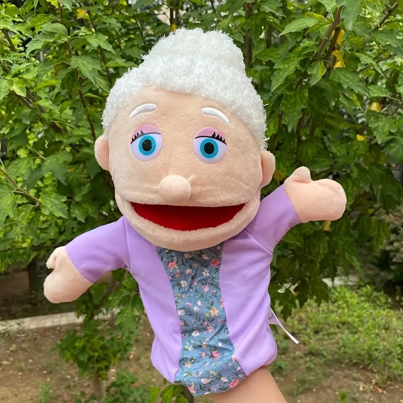Lila Cute Hand Puppet - Creative Toy for Children