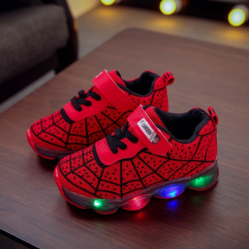 Spiderman Sneakers with LED for Kids - Adventure in Every Step