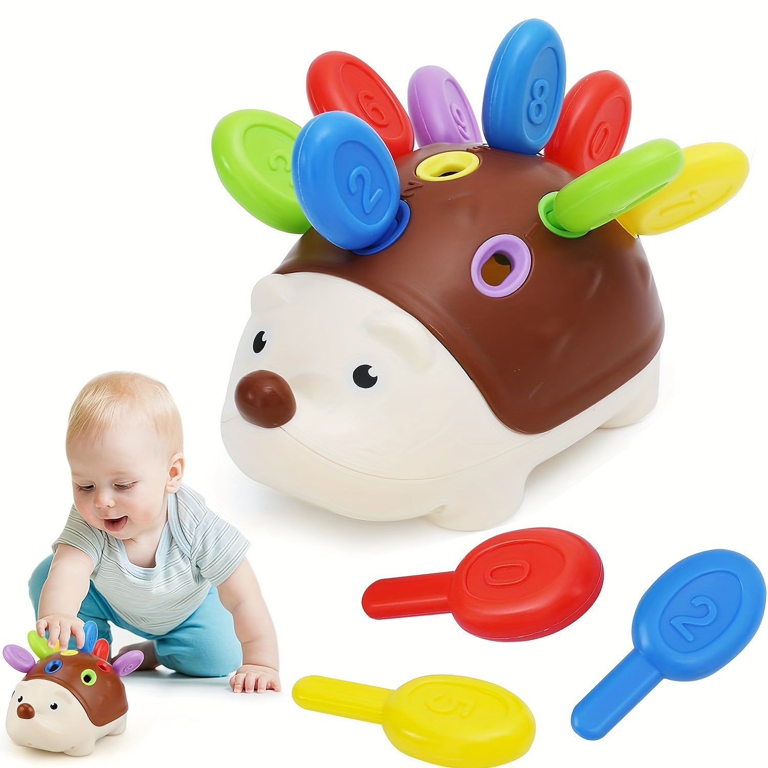 Cute Hedgehog Educational Toy – Learn and Play