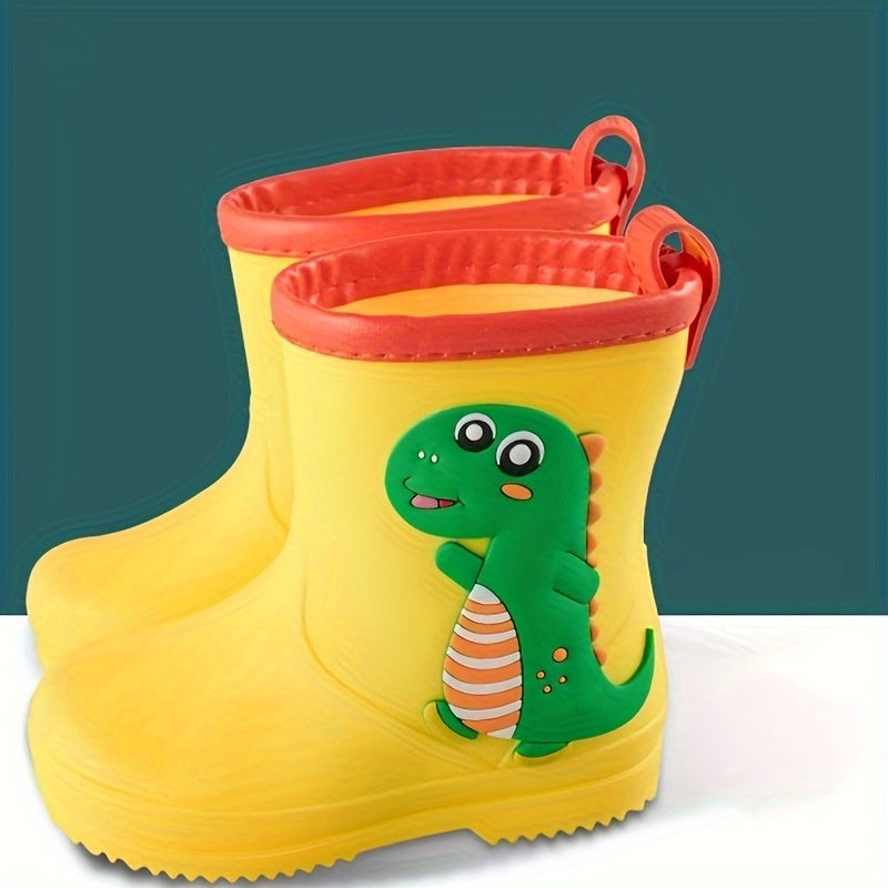 Dino & Bunny Rain Boots for Kids - Playful Waterproof Protection