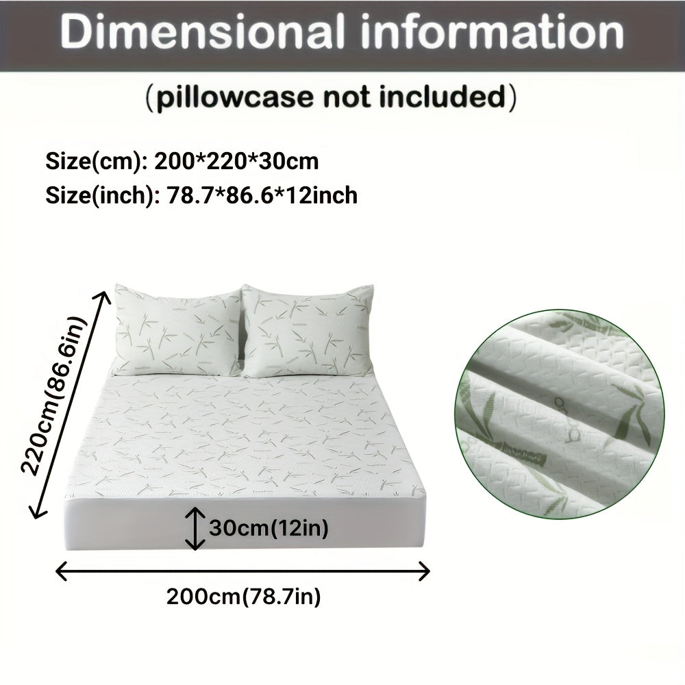 BambooCool Mattress Protector – Breathable and Cooling for Improved Sleep Comfort