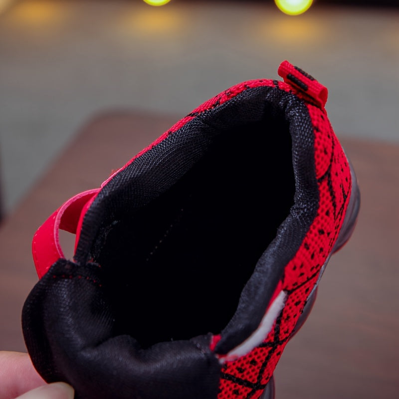 Spiderman Sneakers with LED for Kids - Adventure in Every Step