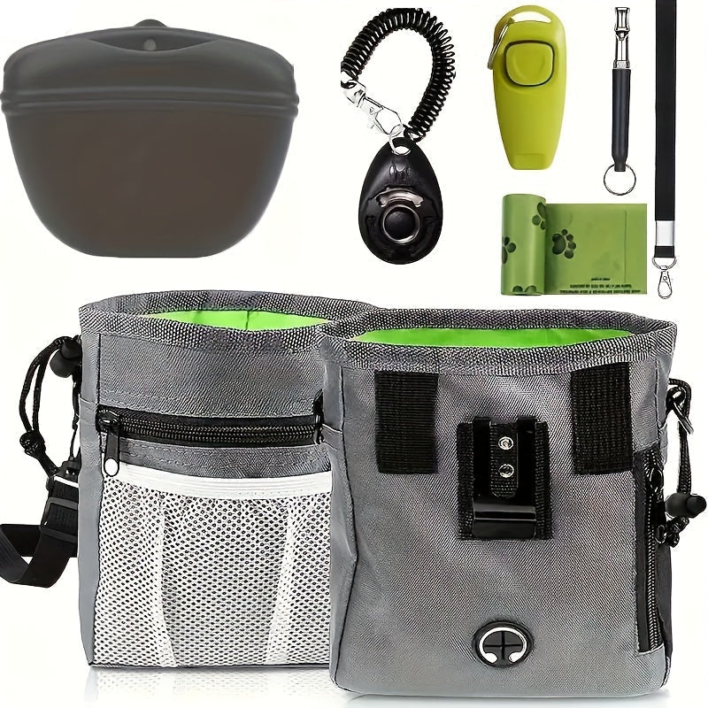 Dog Training Set with Waist Bag – Complete with Whistle, Clicker, and Waste Bags