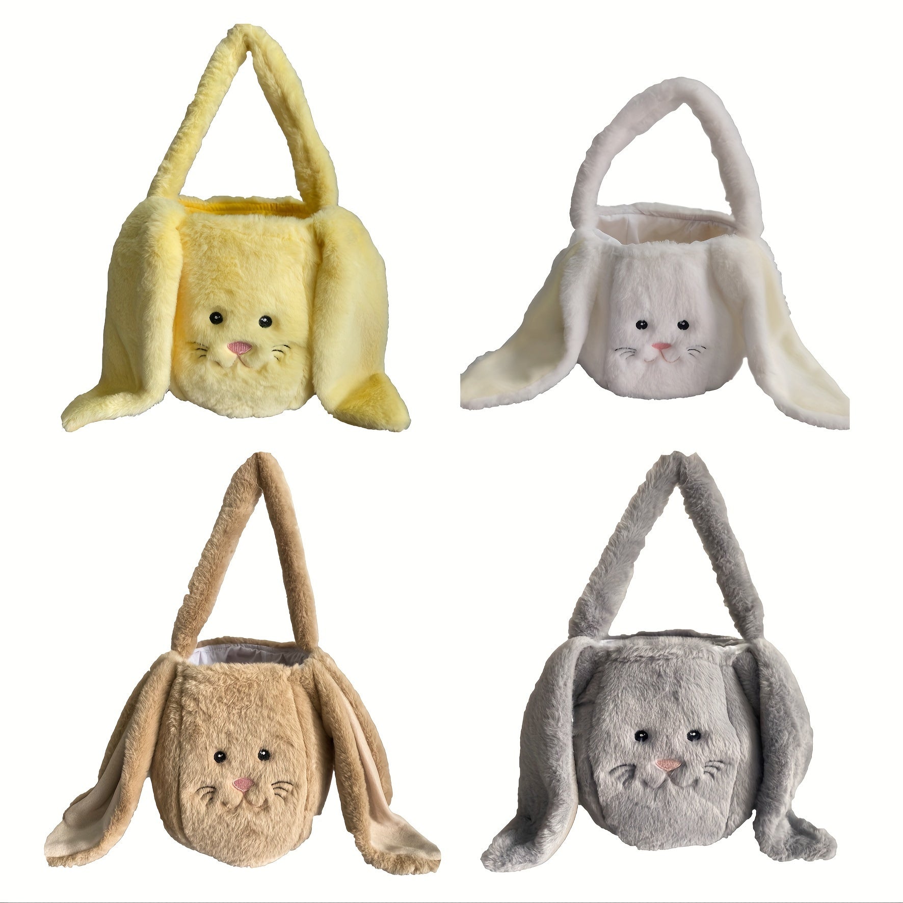 Joyful Easter Bunny Basket – Perfect for Easter Celebrations and Spring Decorations