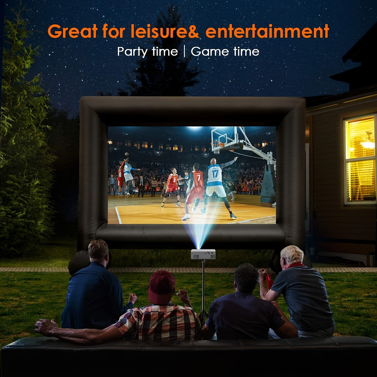 ClarityBeam Compact Mini Projector – High-Performance Imaging in a Portable Design
