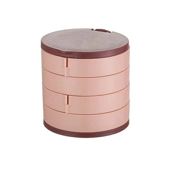 Rotatable Jewelry Storage Box (4 Layers)