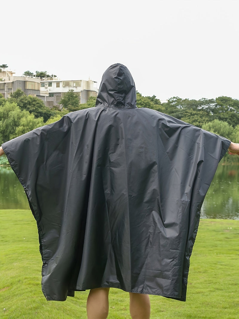 Waterproof 3-in-1 Poncho – Multifunctional and Breathable for Hiking, Camping, and Biking