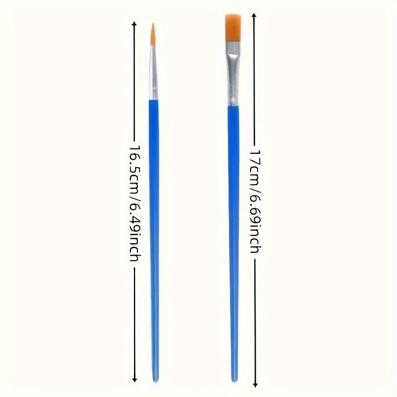 Professional Brush Set – Suitable for Oil, Acrylic, and Watercolor Painting
