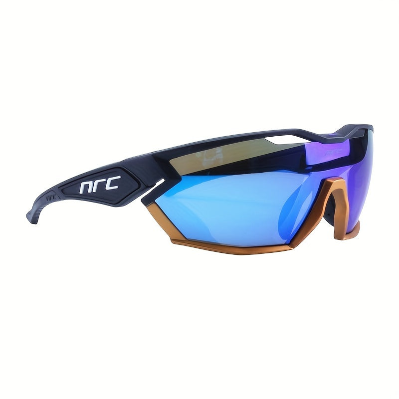 Polycarbonate Bicycle Glasses with 3 Lenses – Windproof Glasses for Cycling, Running, and Outdoor Activities