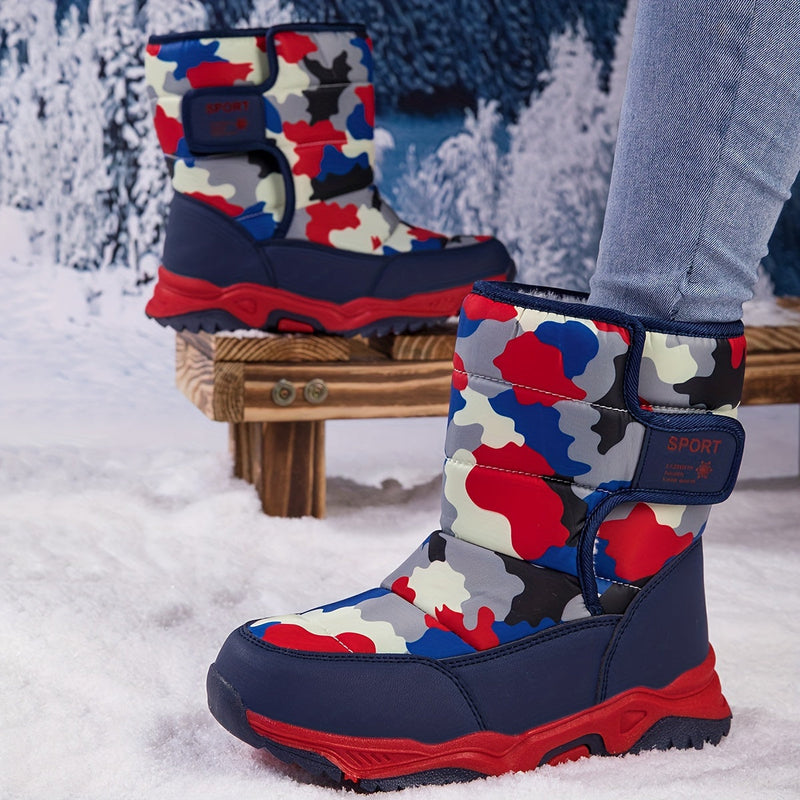 Trendy Camouflage Snow Boots - For Adventurers
