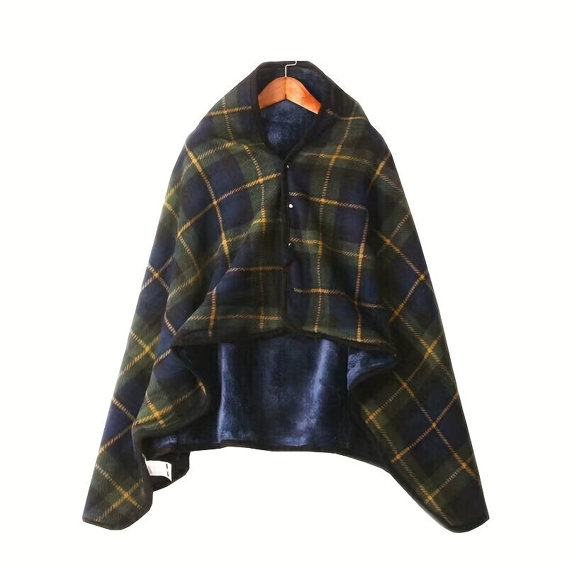 Portable Fleece Blanket – Warm and Comfortable for Home, Work, and Outdoor
