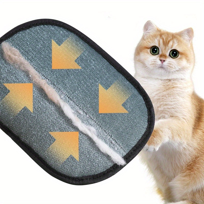 FurEase Pet Hair Removal Gloves – 4 Pieces for Dogs and Cats