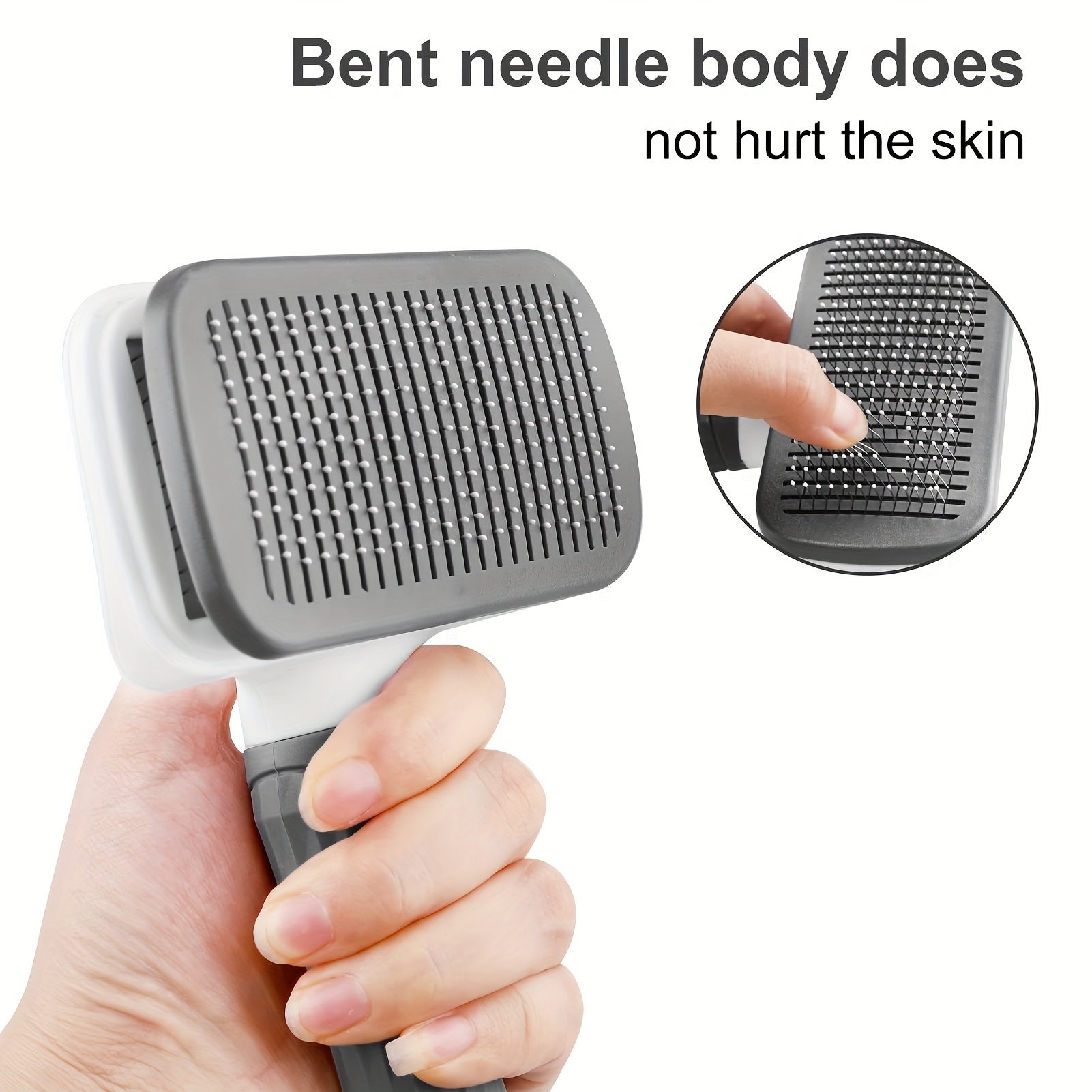 Sleek Glide Pet Groomer – Effortless Hair Removal & Soothing Massage
