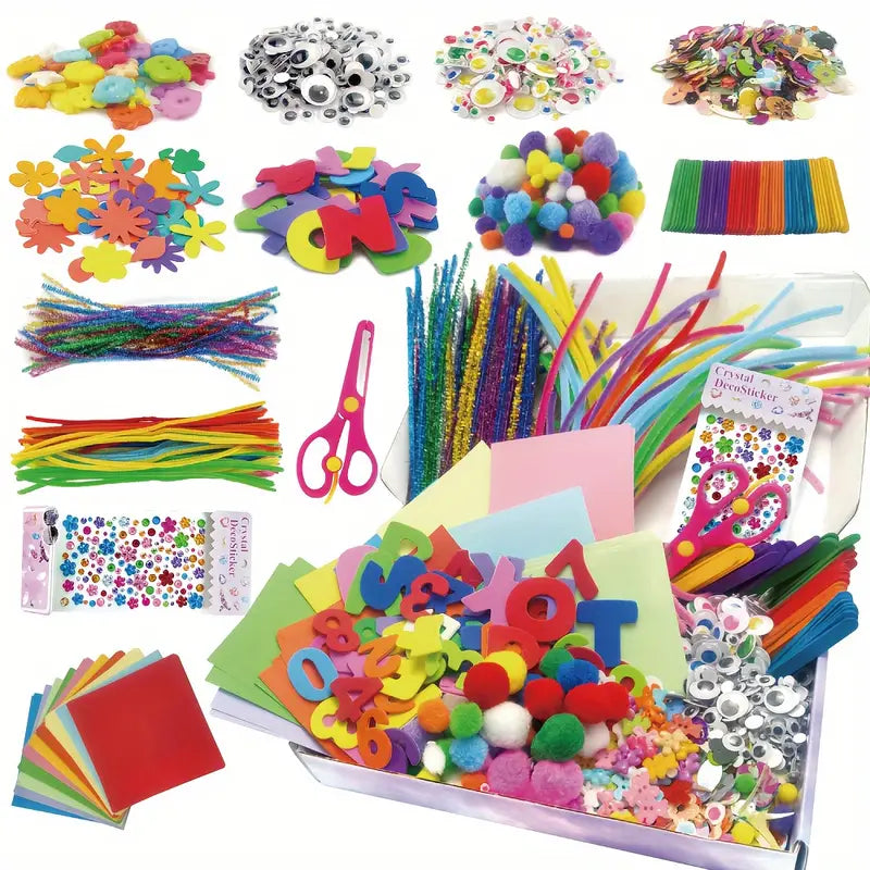 Creative Craft Box for Kids – Complete Set for Imaginative Crafting