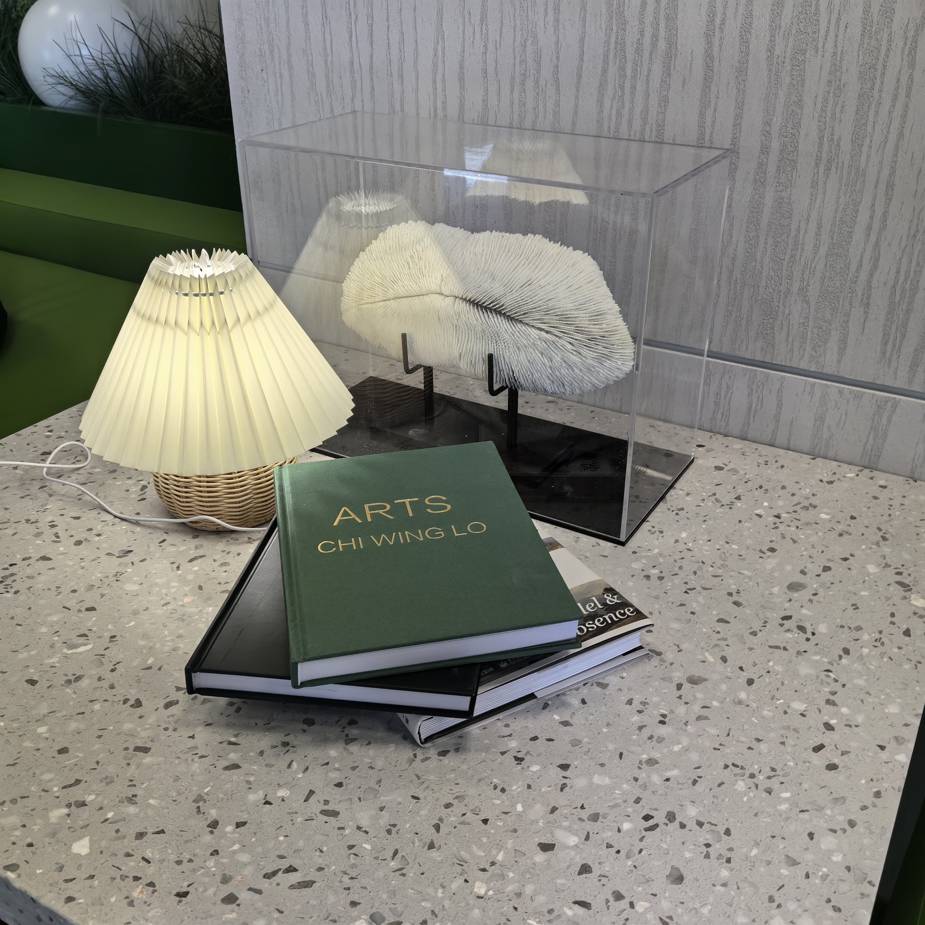 Bamboo Woven Table Lamp - Cozy and Refined Design