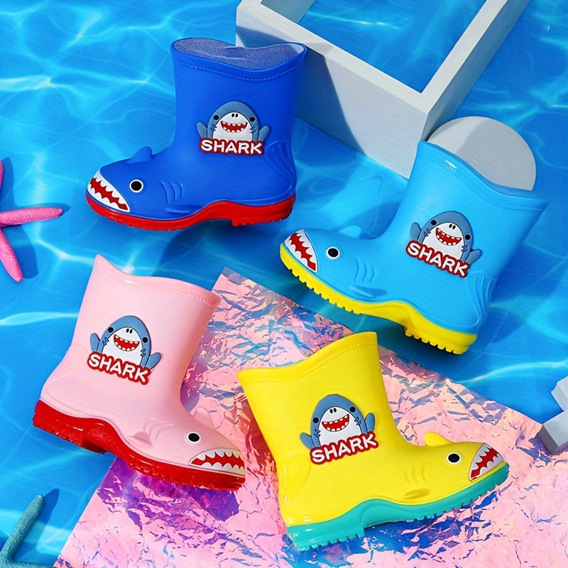 Sharky Rain Boots for Kids - Playful Waterproof Protection