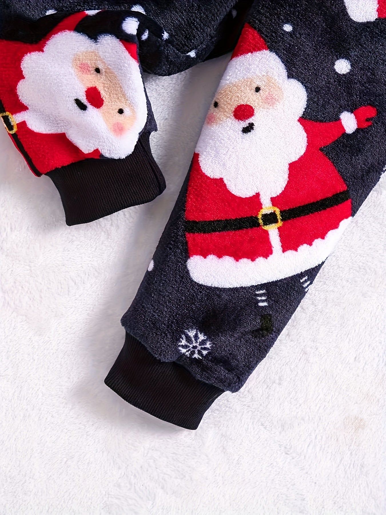 Cute Christmas Fleece Set for Kids - For a Festive Look