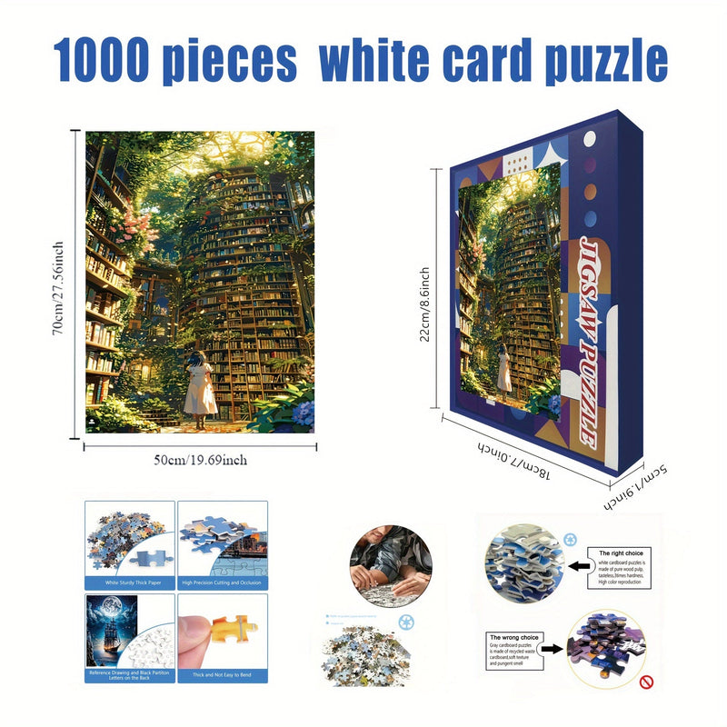 Magical Library Puzzle – For Adventurous Hours