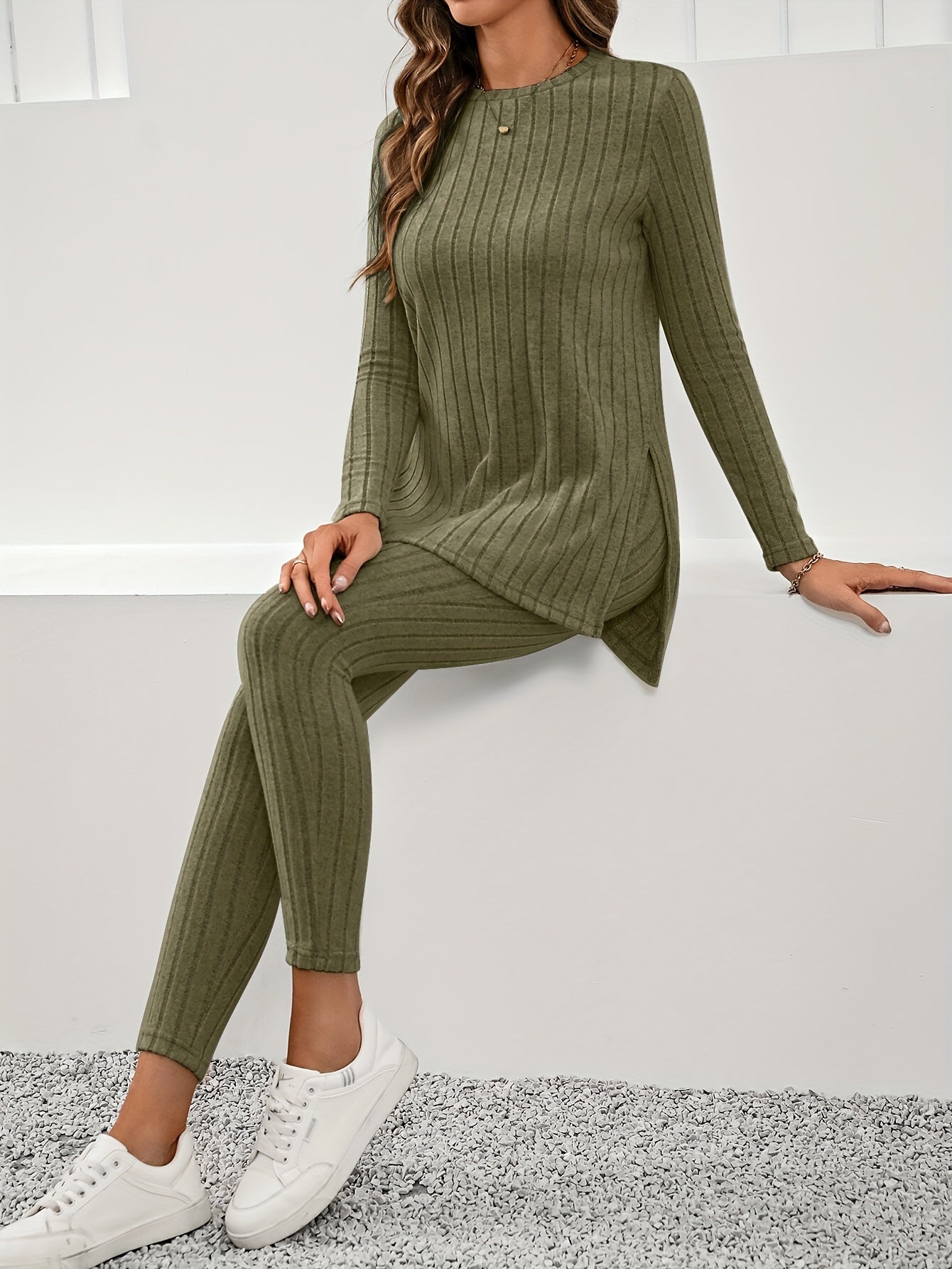 Mila Ribbed Jumpsuit - Comfortable and Stylish