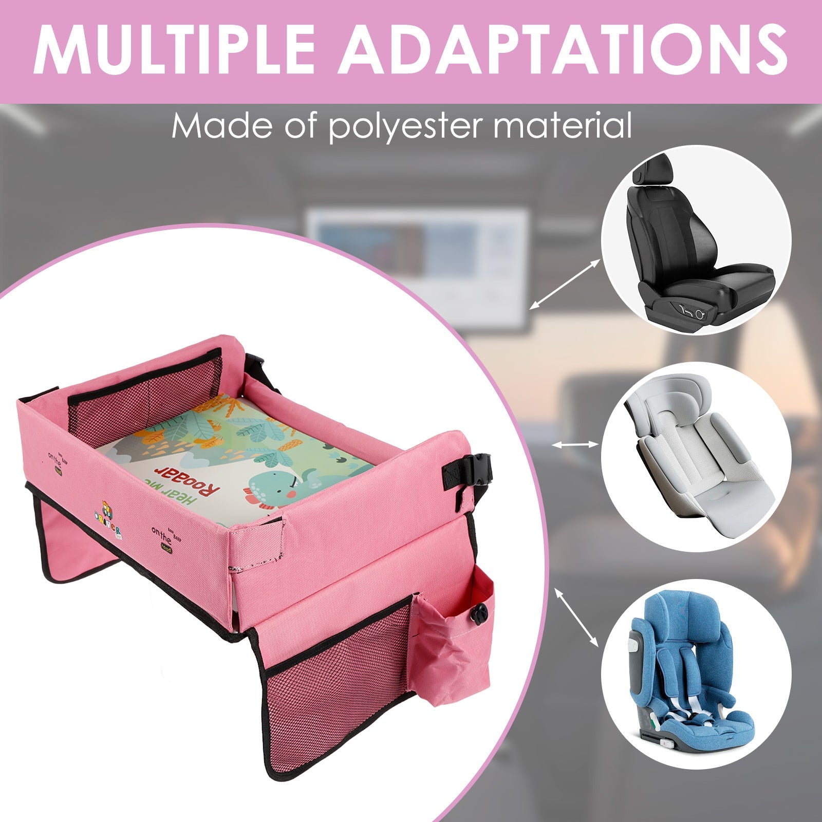 Foldable Drawing Board for Car – Perfect for Long Trips and Travel Activities