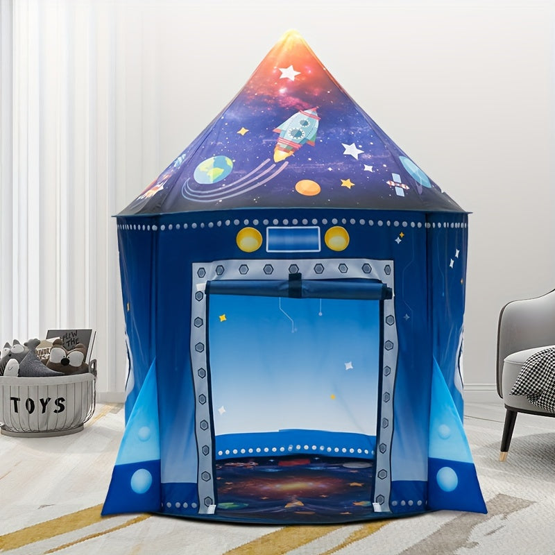 Galaxy Explorer Pop-up Play Tent - Space Theme for Outdoor and Indoor