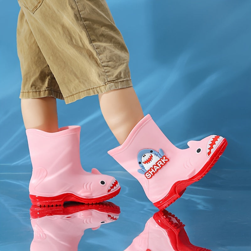 Sharky Rain Boots for Kids - Playful Waterproof Protection