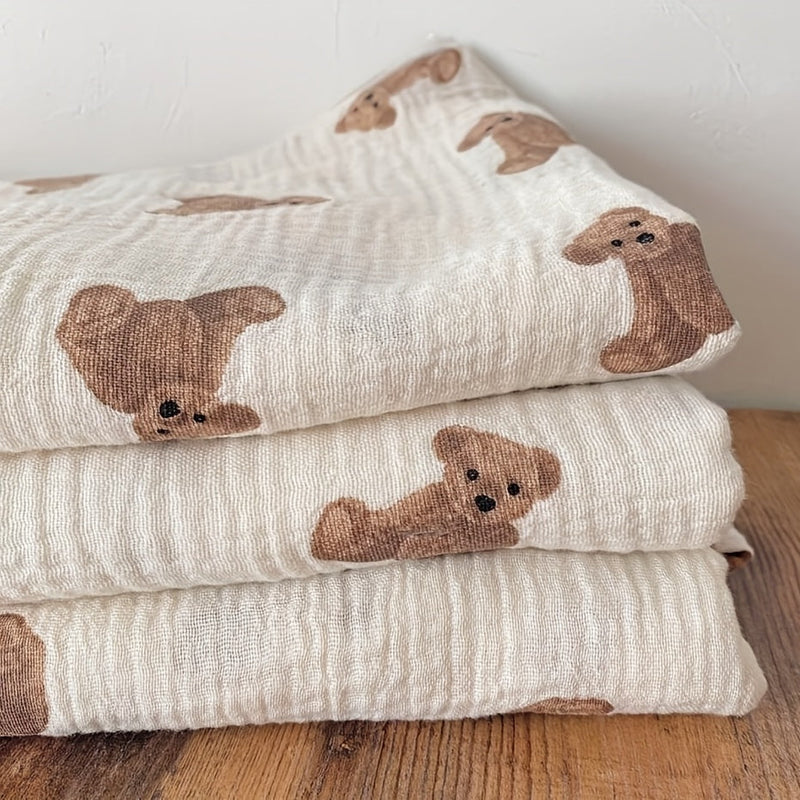SnuggleBears Baby Blanket - Soft and Warm for Your Little One