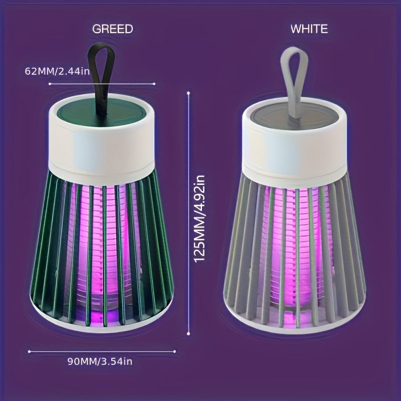 USB Rechargeable Insect Zapper – Quiet and Convenient for Indoor Use and Desktops