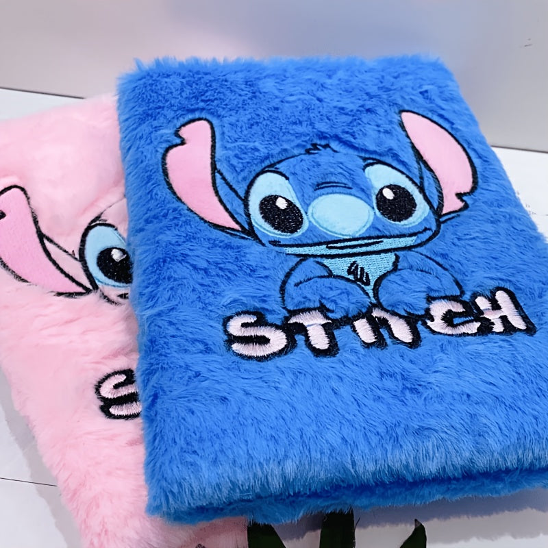 Stitch Plush Diary – Kawaii Cartoon Notebook for Adults and Children